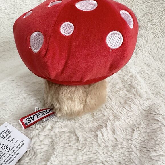 NWT Douglas Cuddle Toys Mushroom Hedgehog Macaroon Plush Toy Head 5” - Picture 2 of 5